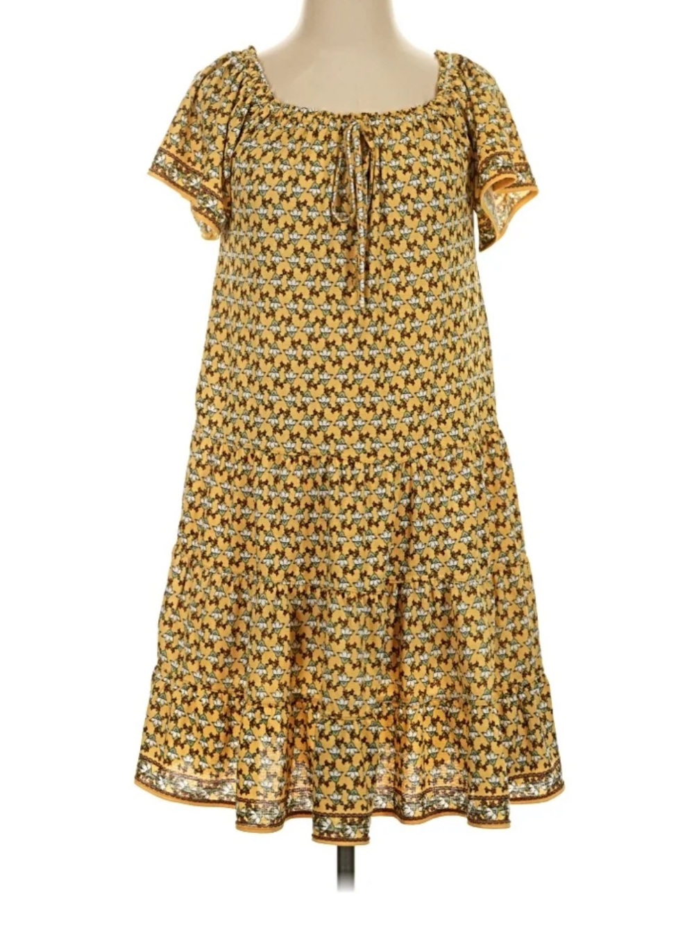 Mini Yellow MAX STUDIO sundress